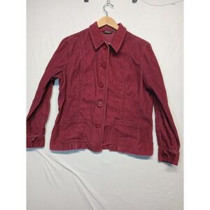 Vintage Eddie Bauer corduroy jacket womens Size xl